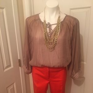 Golden tan Blouse